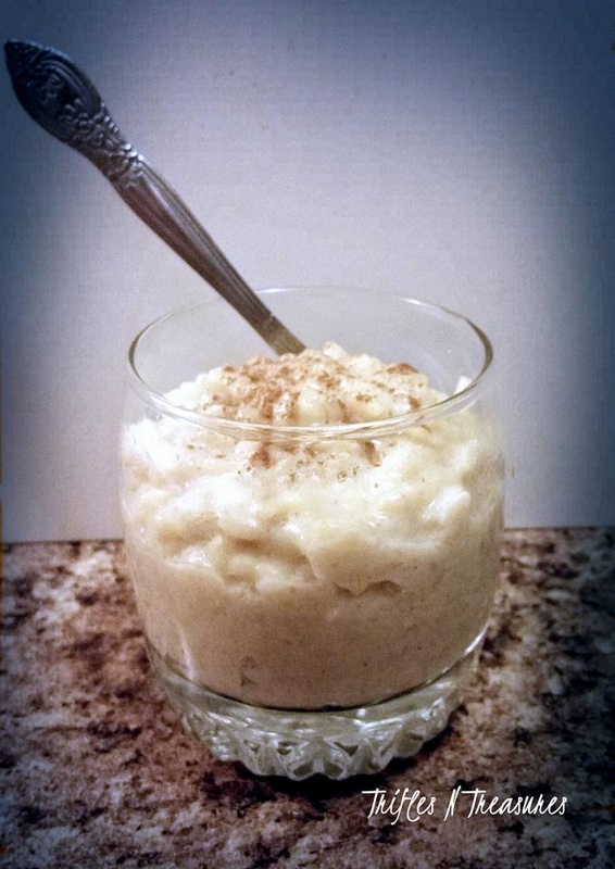 Cinnamon Rice Pudding~Trifles N Treasures