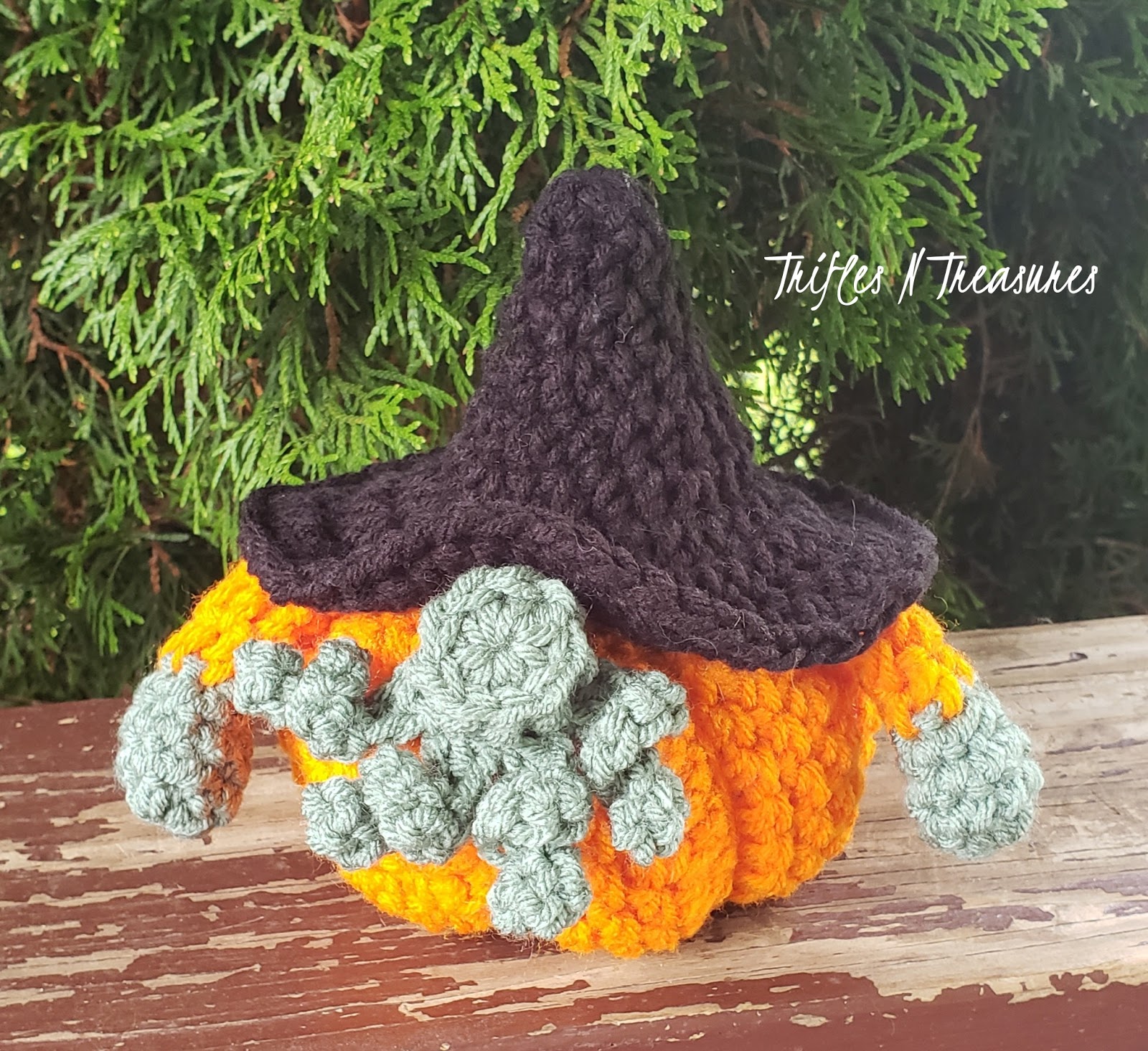 Pumpkin Gnome Crochet Pattern
